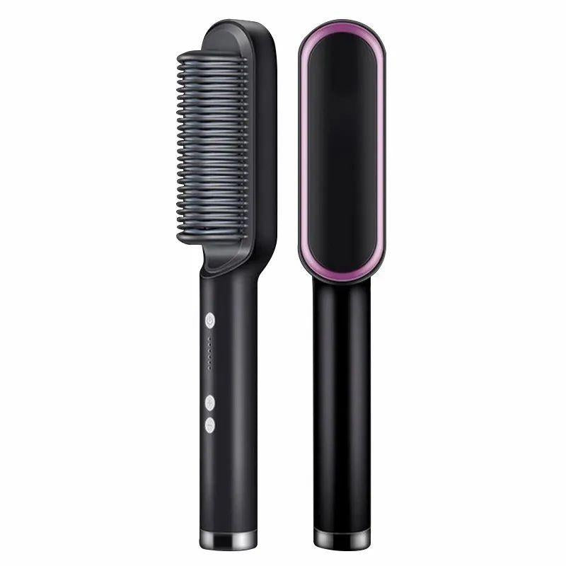 Brush Hair Straightener Brush For Girls Comb Style