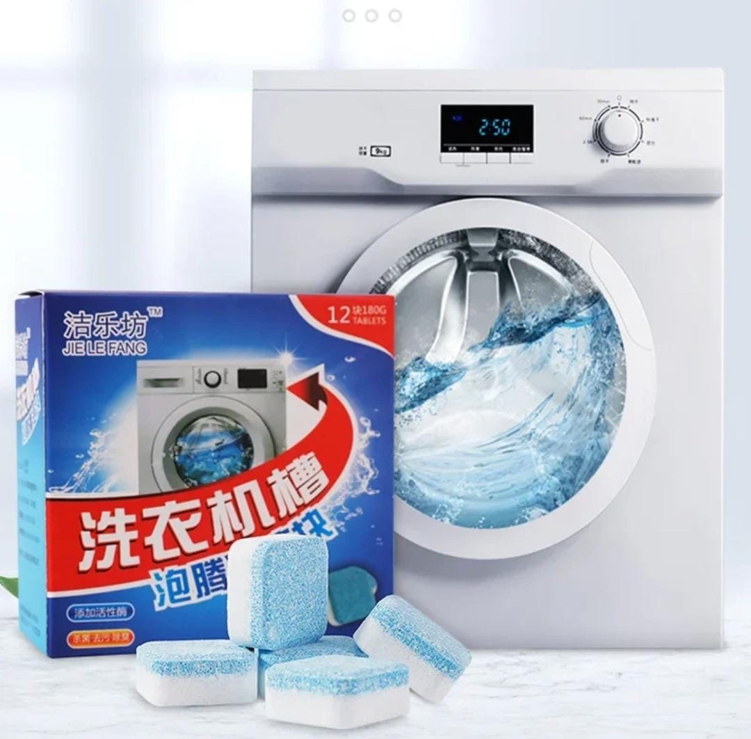 Washing Machine Cleaning Tablets ( Pack of 12pcs )