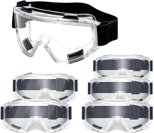 Clear Anti-Fog Safety Goggles